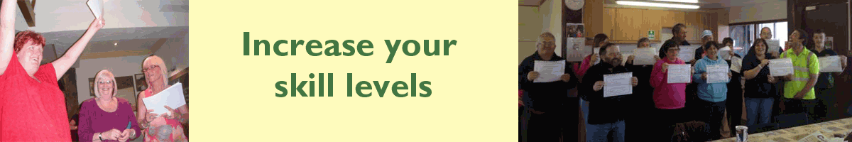 Increase your skill levels
